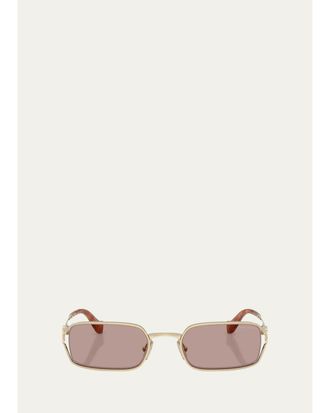 Miu Miu 52MM Rectangular Sunglasses