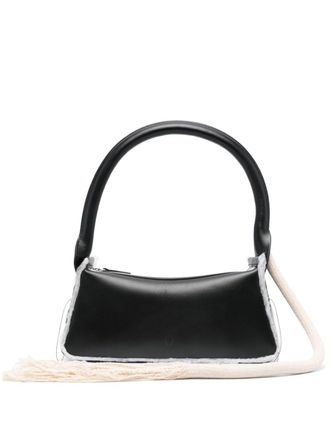 DENTRO Savvas leather shoulder bag - Nero