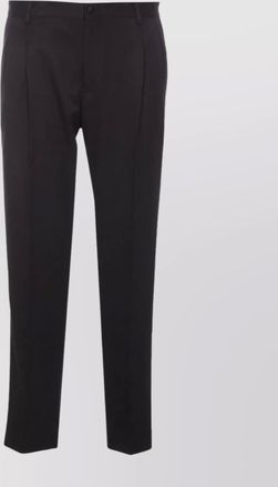 Dolce & Gabbana wool silk tailored trousers