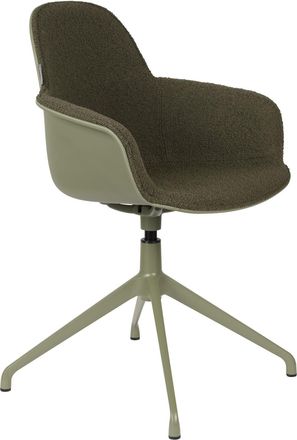 Zuiver Drehbarer Design Stuhl Albert Kuip mit Armlehnen - Grün