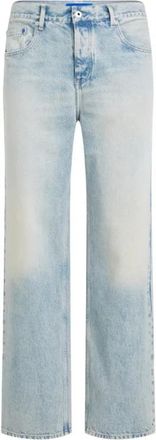 Karl Lagerfeld Straight Jeans - Heren - Regular Fit Jeans - Blauw - W30 - Katoen - Jeans