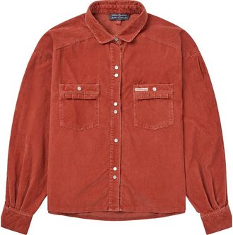 Amundsen Sports Wild Velvet Shirt in Terra Red at Nordstrom, Size X-Large Eu