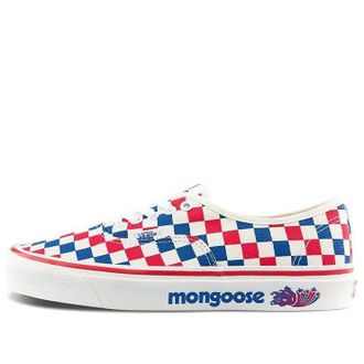 Vans Our Legends x Authentic 44 DX Mongoose - Red Blue Checkerboard VN0A4BVYRDB