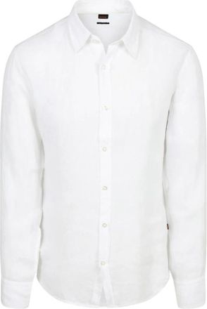 HUGO BOSS Heren, Overhemden, Wit, Maat: XS