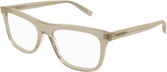 Saint Laurent Glasses, male, Gray, Size: 55 MM SL 481 Optical Frame