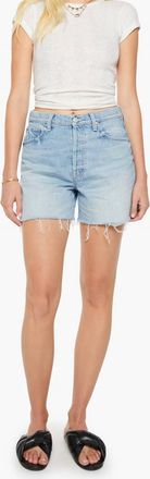 Mother Extra Mile Fray Shorts In Head Rush