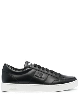 Churchs Sneakers met logo-reli&euml;f - Zwart