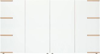 Tojo M&ouml;bel stau Sideboard side, 200 x 110 cm, weiss