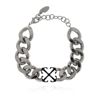Off-white Brass Armband - Heren - Armbanden - Grijs - ONE Size - Accessoires