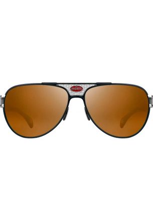 Bugatti Mens 11 63 BK SS Sunglasses - Black - One Size