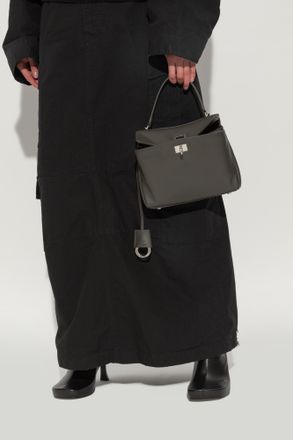 Balenciaga Handbag Rodeo Mini, Womens, Grey