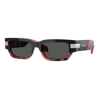 Versace Mens 53mm Black Sunglasses