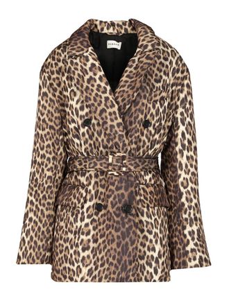 P.A.R.O.S.H. P. A.R. O.S. H.-Double-Breasted Animalier Jacket Giacche Animalier-Donna