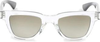Saint Laurent SL 789 Jacques Zonnebril - Heren - Zonnebrillen - Grijs - ONE Size - Nylon - Accessoires