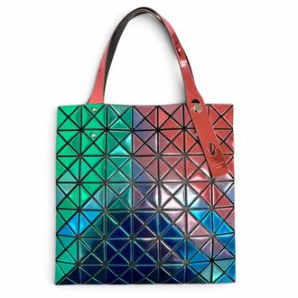 Issey Miyake Metallic Multi-Color Elastane Polyester Tote Bag (Pre-Owned)