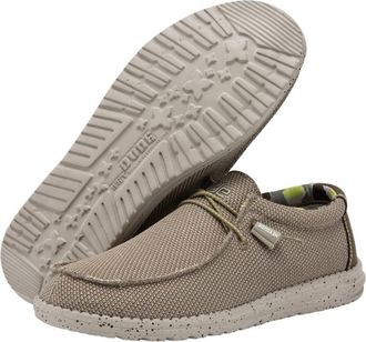 Hey Dude Mens Wally Sox Loafers In Camel