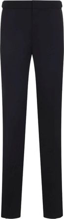 Tom Ford JAPANESE GRAIN DE POUDRE TROUSERS Size: 50, colour: BLACK