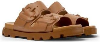 Camper Brutus Slide Sandal in Medium Brown at Nordstrom Rack, Size 46