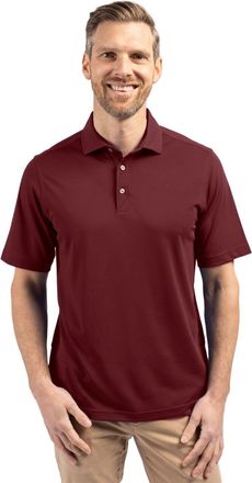 Cutter & Buck Virtue Eco Pique Recycled Mens Polo Shirt