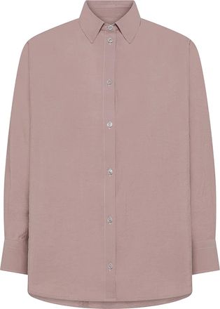 Cruna Dusty Rose Button-Down Pointed Collar Shirt
