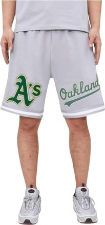Pro Standard Pro Standard Oakland Athletics Pro Team Shorts in Grey Men