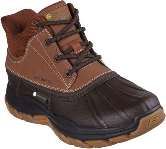 Skechers mens Jdm Respected Swamper, Brown, 7 X-Wide