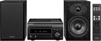 Denon Equipo Hifi Con Cd 60w Denon Dm-41 Black Bluetooth No Usb 2.0 2 A