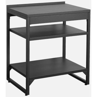 Sweeek Cucina esterna in acciaio 2 ripiani, 80cm