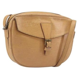 Louis Vuitton Pre-owned Cross Body Bag - Dames - Pre-owned - Beige - Maat: ONE Size Leer