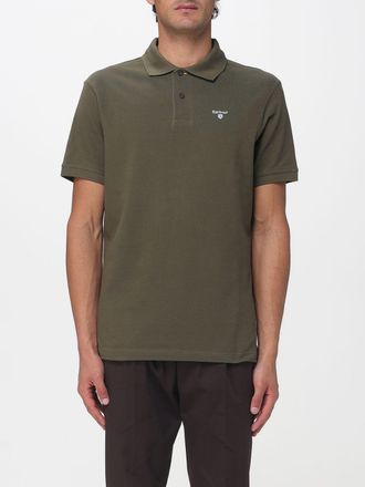 Barbour Polo in cotone con logo Barbour