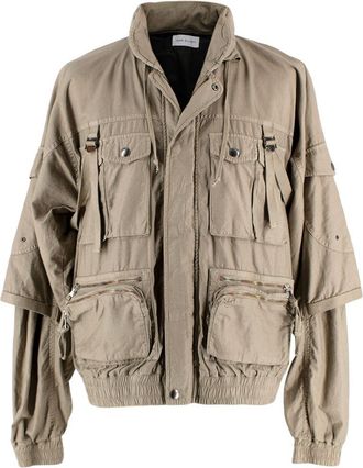 John Elliott + Co Green Cargo Jacket Size L