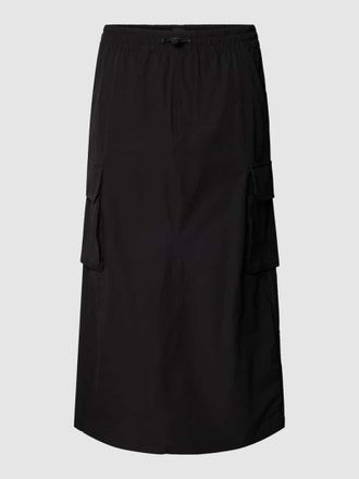 Tommy Jeans Midirock mit Cargotaschen in Black, Gr&ouml;&szlig;e XS