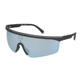 Police Accessoires, Heren, Grijs, ONE Size, Grijze Injectie Zonnebril met UV-filter