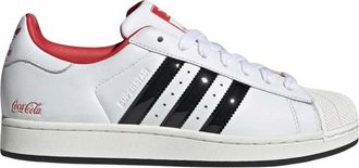 adidas Superstar II Coca-Cola - Heren - Fitnessschoenen - Wit - 44 EU - Leer - Fitness
