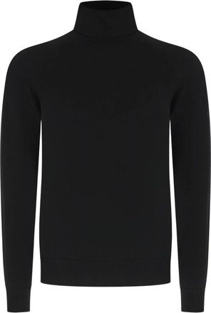 Alpha Studio Dolcevita - - Knitwear - Uomo - Nero - S