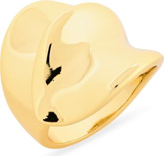 Argento Vivo Sculpted Statement Ring in Gold at Nordstrom Rack, Size 8