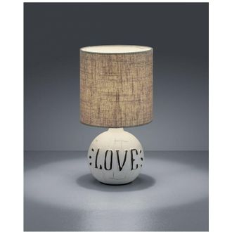 Trio Esna Table Lamp 40w Attacco Piccolo E14 Color Blanco Material Ceramica R50661025