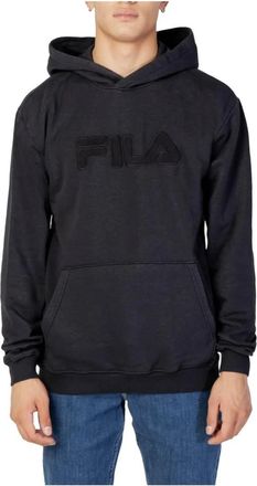 Fila Blauwe Hoodie - Heren - Hoodies - Blauw - L - Katoen - Hoodies & sweatvesten