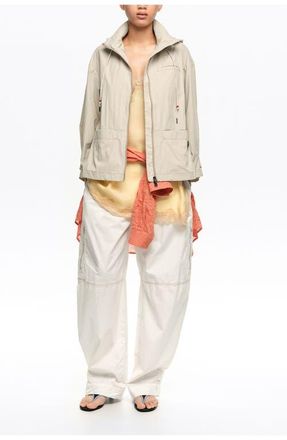 Bimba & Lola Fluid A-Line Trench in Stone at Nordstrom, Size X-Small Eu