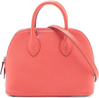 Hermès 2018 Mini Chevre Mysore Bolide 1923 satchel - Orange