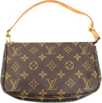 Louis Vuitton Brown Monogram Pochette Pouch (Pre-Owned)