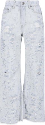 Haikure Wide destroyed winny jeans