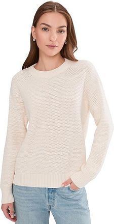 Pact Shoreline Pullover Sweater Womens Clothing Cream : MD, Cotton