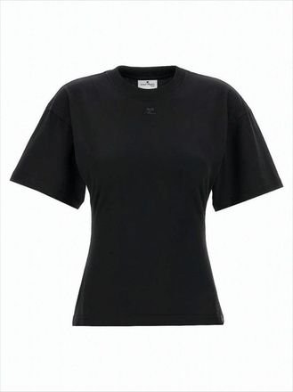 Courrèges Fitted Short-Sleeve T-Shirt With Subtle Logo Detail