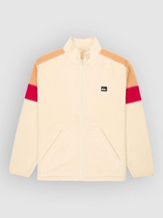 Quiksilver Clean Coast Block Fz Chaqueta Polar marr&oacute;n