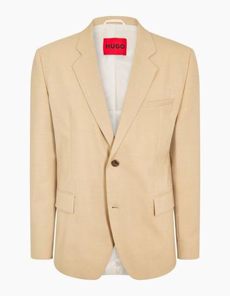 HUGO BOSS Mens 10269035 01 - Cream - Size: 42 52