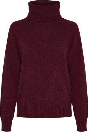 BTF-CPH Maglione Dolcevita Alma Yak - - Knitwear - Donna - Rosso - XL