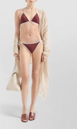 Brunello Cucinelli bead embellished bikini bottoms