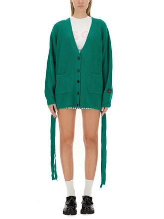 Msgm V-Neck Cardigan