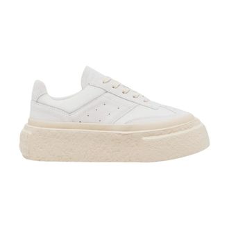 Maison Margiela Schoenen, Dames, Wit, 40 EU, Leer, Dames Sneakers